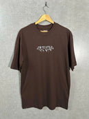 Camiseta Oversized Trip Side Cerberus Marrom