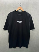 Camiseta Oversized Trip Side Balaclava Preta